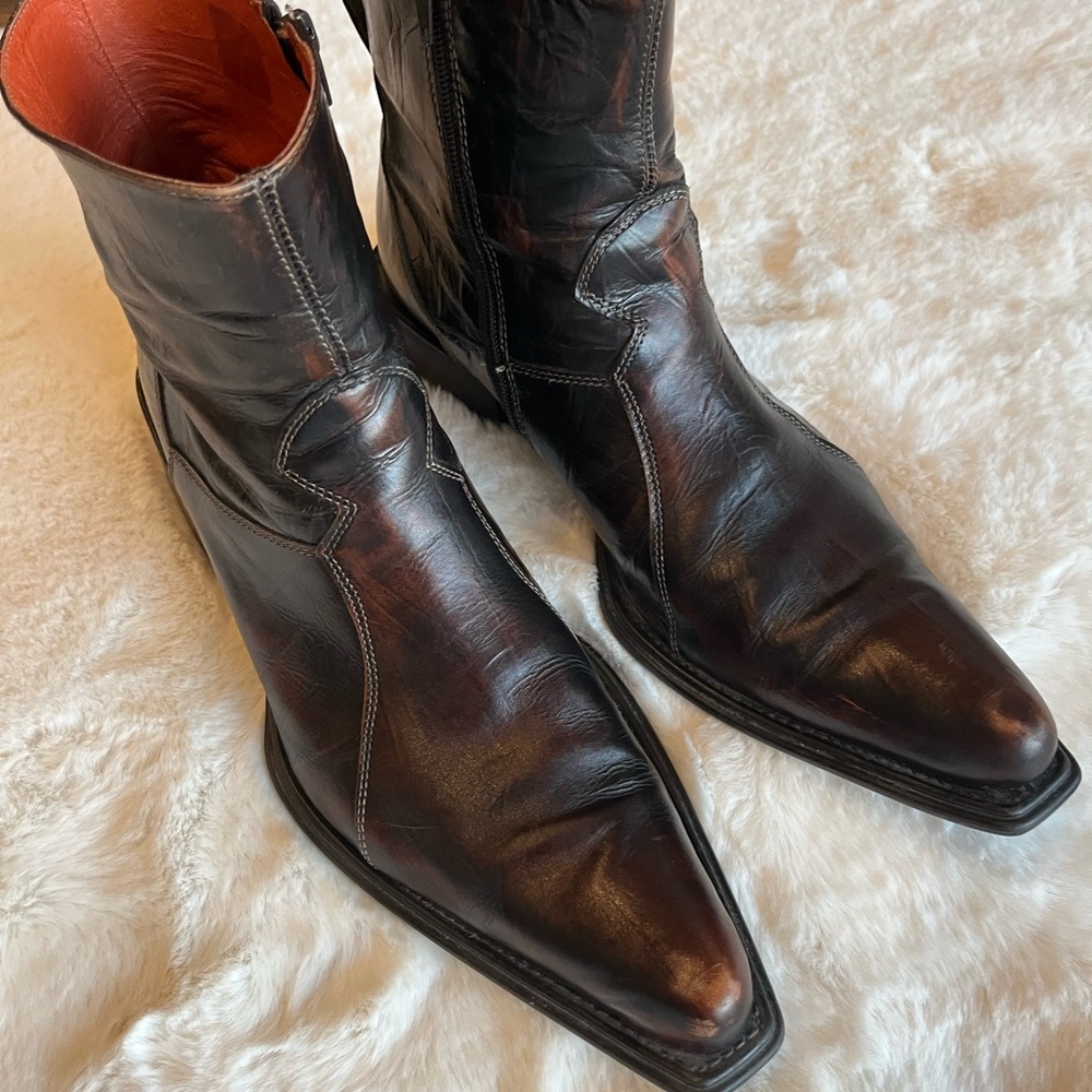 Aldo Men’s Brown Leather Boot, Size 12 (45)